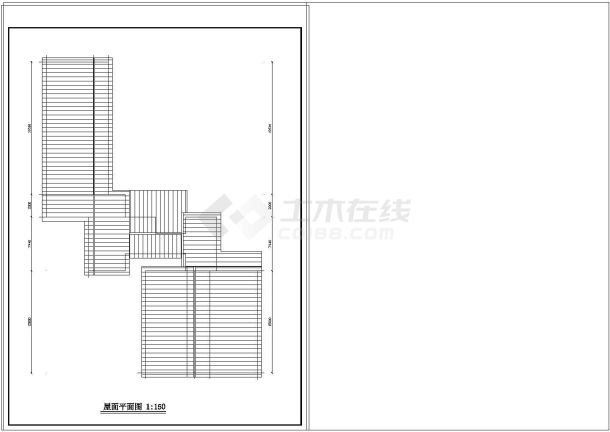 某市养护工区规划设计图【规划总平面图 建筑方案图】cad图纸-图一