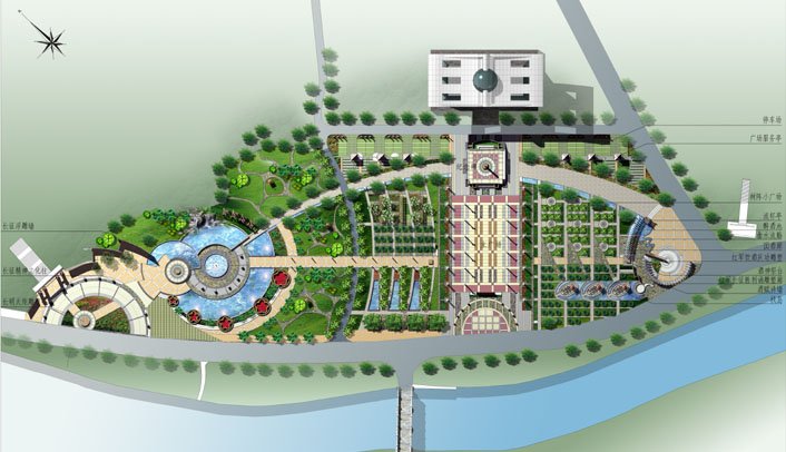 贵州省广场景观设计方案