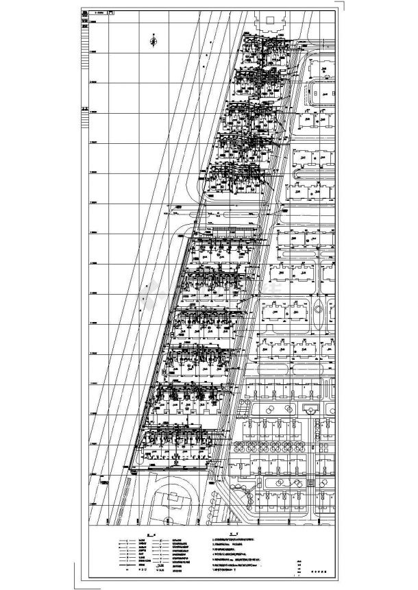 某小区综合管线系统设计图cad（某甲级院设计）-图一
