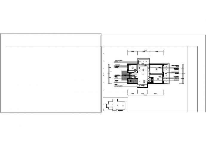 3室2厅日式风格装修设计方案案例CAD图纸设计_图1