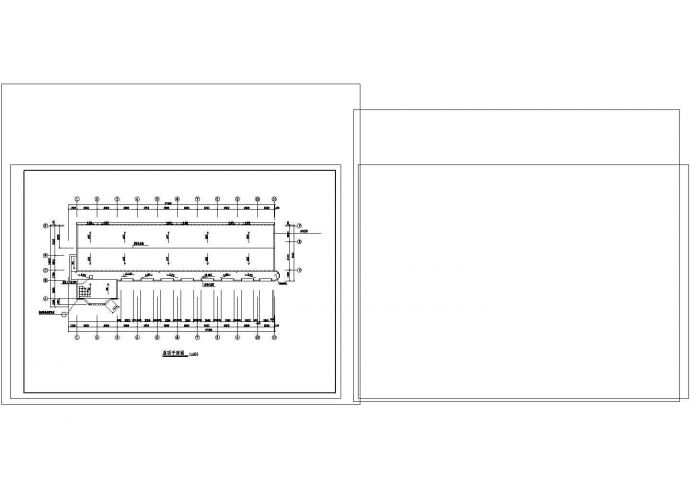 3层1006平米中学科技艺术综合教学楼建施CAD图纸设计_图1