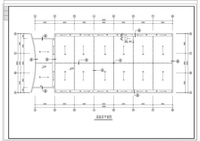  2层1552平米学生食堂建筑施工图【平立剖 门窗 节点大样 目录 说明】.cad_图1