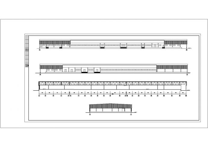 厂房设计_2层16111.49平米框架结构塑料加工厂房建施_图1