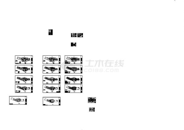 某大型办公楼暖通施工CAD图-图一