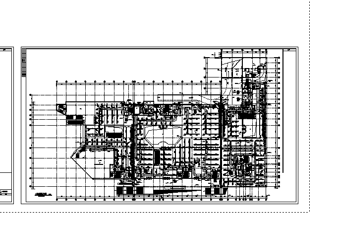 某综合性大商场及住宅楼空调及通风排烟系统设计施工cad图纸_图1