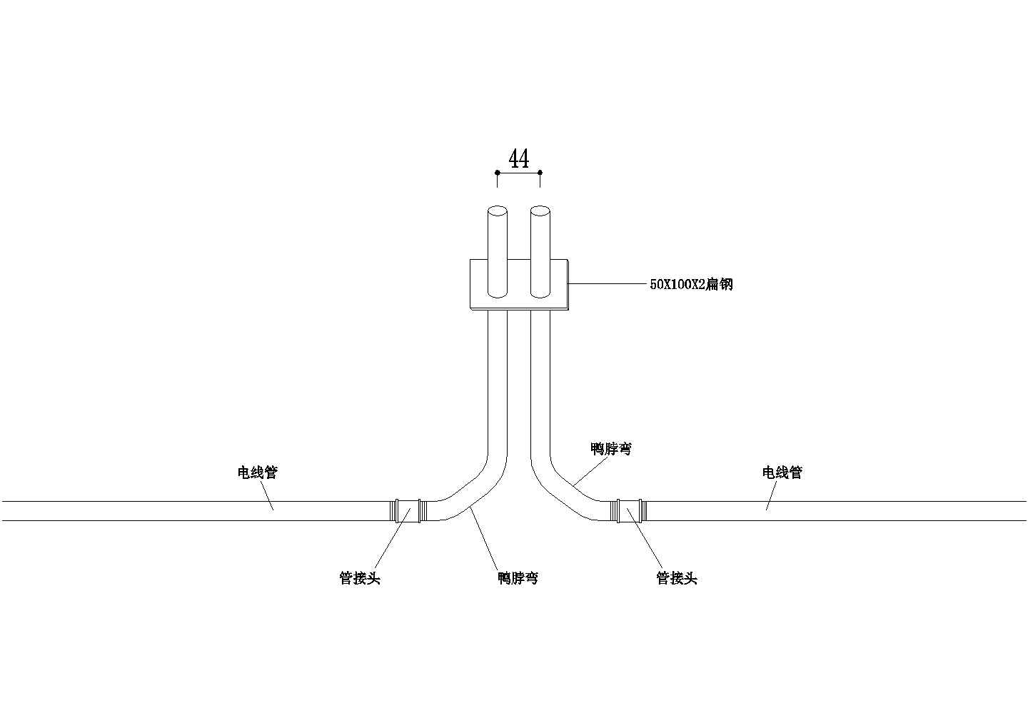 75系列轻钢龙骨cad设计图