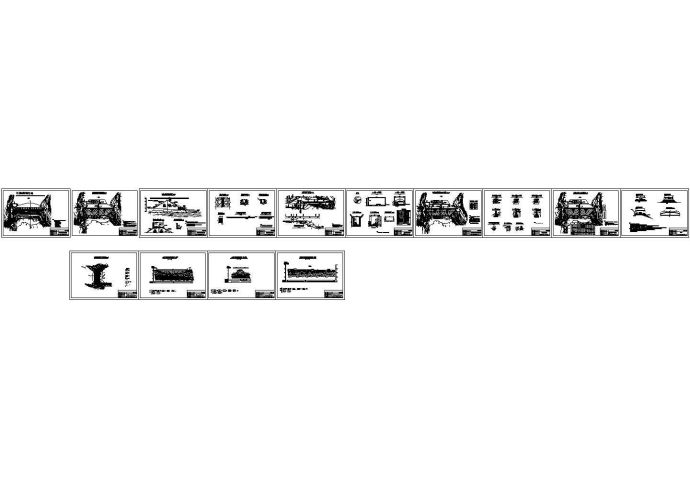 [四川]水库除险加固工程施工CAD图纸全套_图1