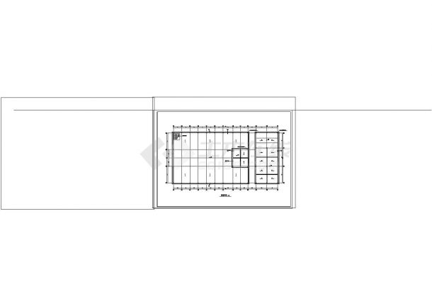 厂房设计_单层冷冻食品加工厂房建筑施工CAD图纸设计-图二