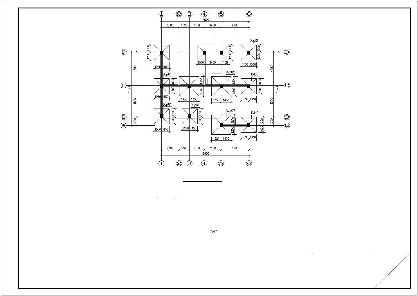 350平米左右3层砖混结构单体别墅全套建筑+结构设计CAD图纸