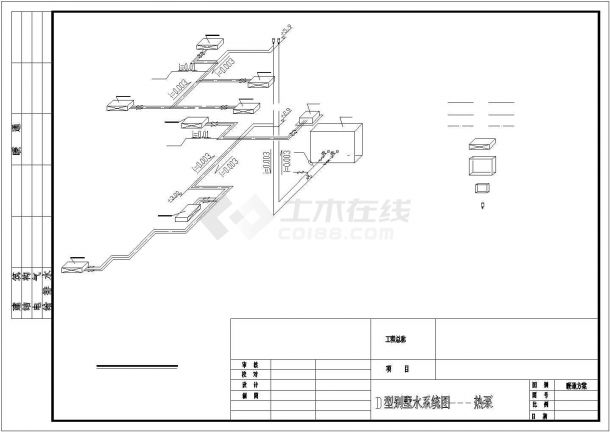 【最新】某别墅和会所空调系统设计CAD图纸-图二