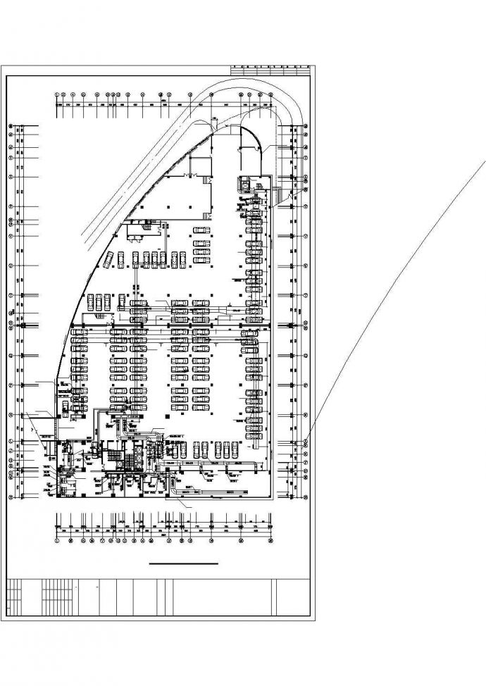 【最新】某高层综合楼空调系统设计CAD图纸_图1