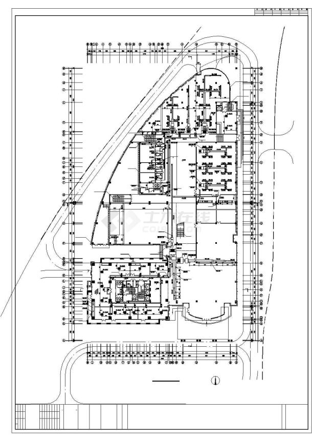 【最新】某高层综合楼空调系统设计CAD图纸-图二