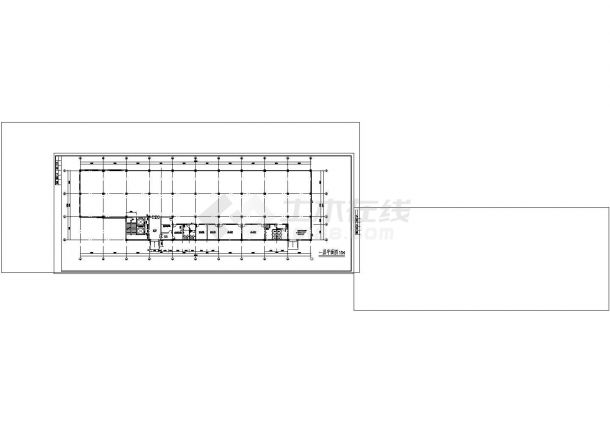 厂房设计_3层厂房建筑 方案CAD图纸设计-图一