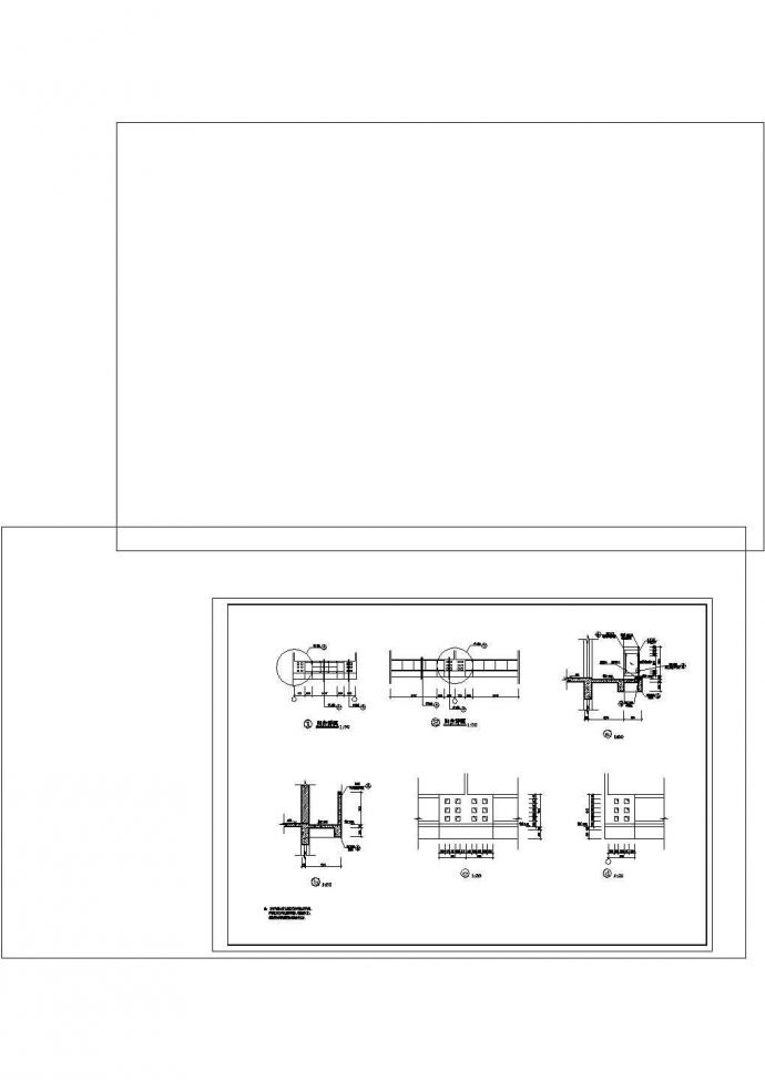 -1+6层度假中心酒店建筑施工CAD图纸设计_图1