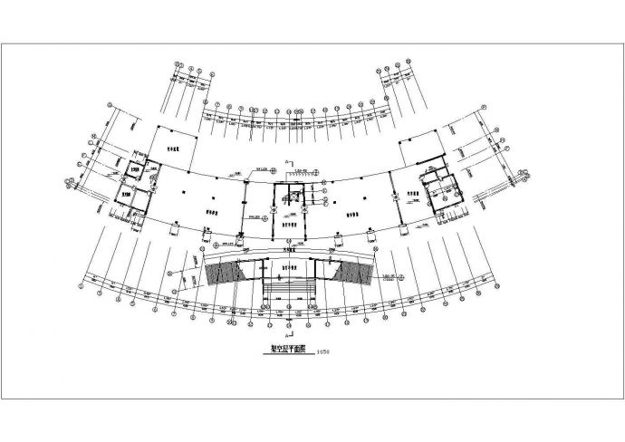 【最新】某市区高层行政办公建筑设计CAD图纸_图1