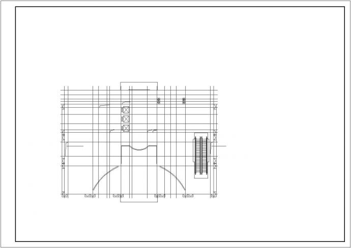 【最新】某经济中心综合办公大厦设计CAD图纸_图1