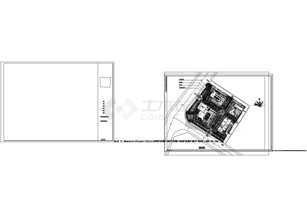 [四川]现代风格行政办公楼建筑施工图-图二