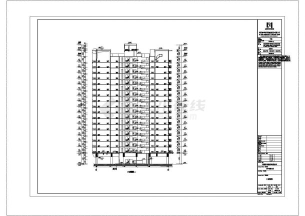深圳凯丰花园设计施工图（11张CAD设计图）-图一