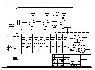 100KVA路灯监控智能控制器箱变系统设计cad图纸-图二
