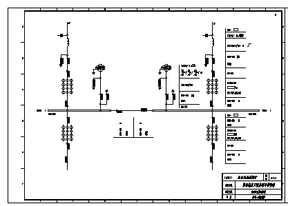 110kV变电站标准化设计cad图，共八张-图二