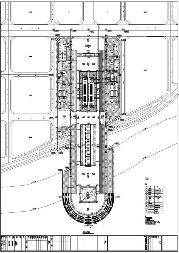 地下1地上3层战役纪念馆单体建筑设计施工图-图一