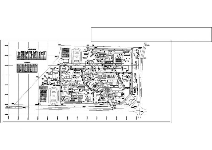 长安大学校园建筑施工全套完整大样图CAD图纸规划图_图1