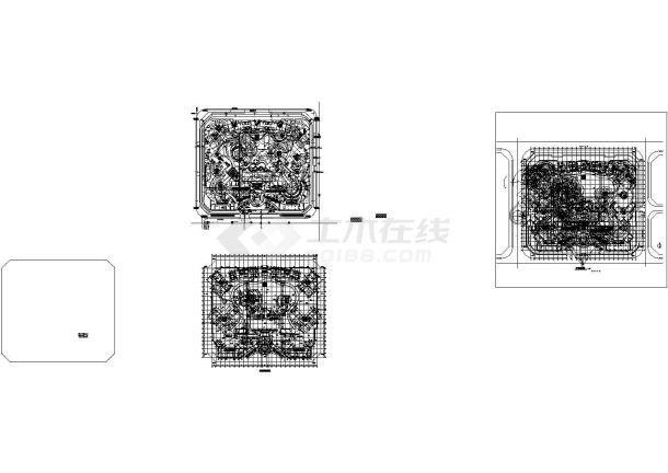 某地星河国际家园小区住宅楼全套建筑施工设计cad图纸（含设计说明）-图一