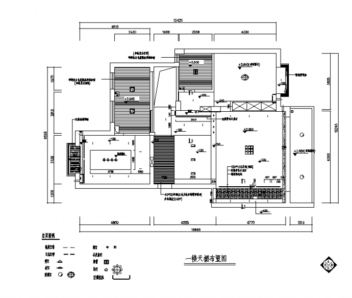 夏威夷三套美式别墅建筑设计施工cad图纸（含说明）_图1