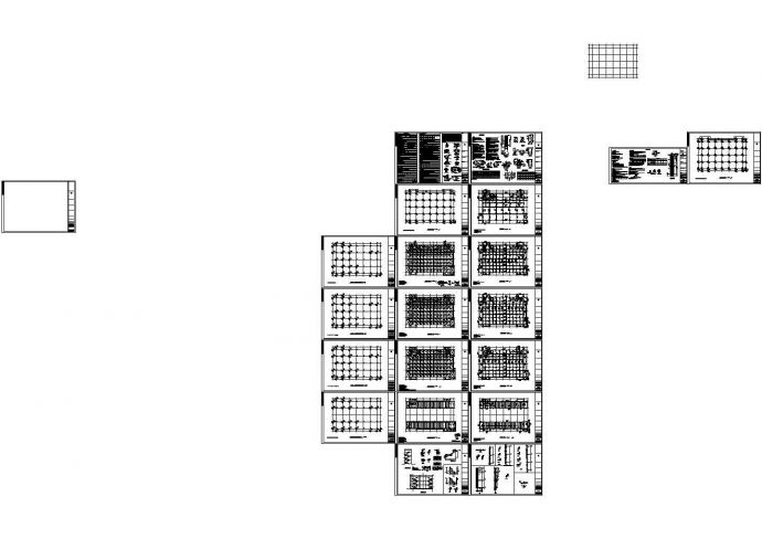 [贵州]3层框架结构教学楼结构施工图CAD_图1
