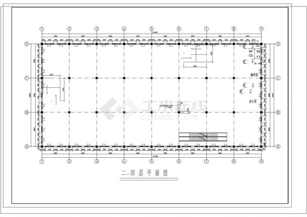 连云港大型超市设计方案图-图一