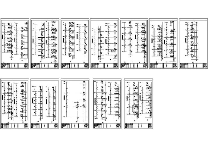 [天津]剪力墙结构高层住宅结构施工图（短肢剪力墙、2个CAD）_图1