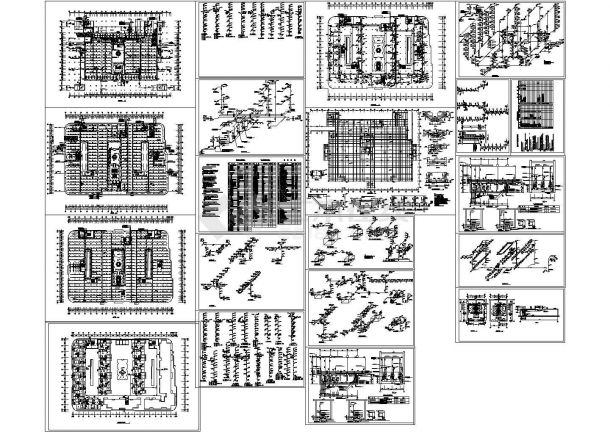 【常州】某地商场给排水和消防全套施工设计cad图-图一