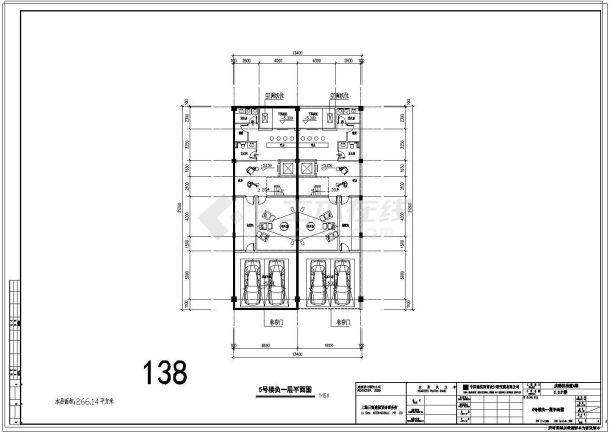 [四川]三层阶梯状别墅建筑施工图（含多套方案）-图一