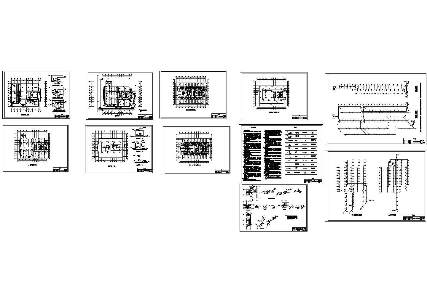 某高层酒店给排水全套设计图