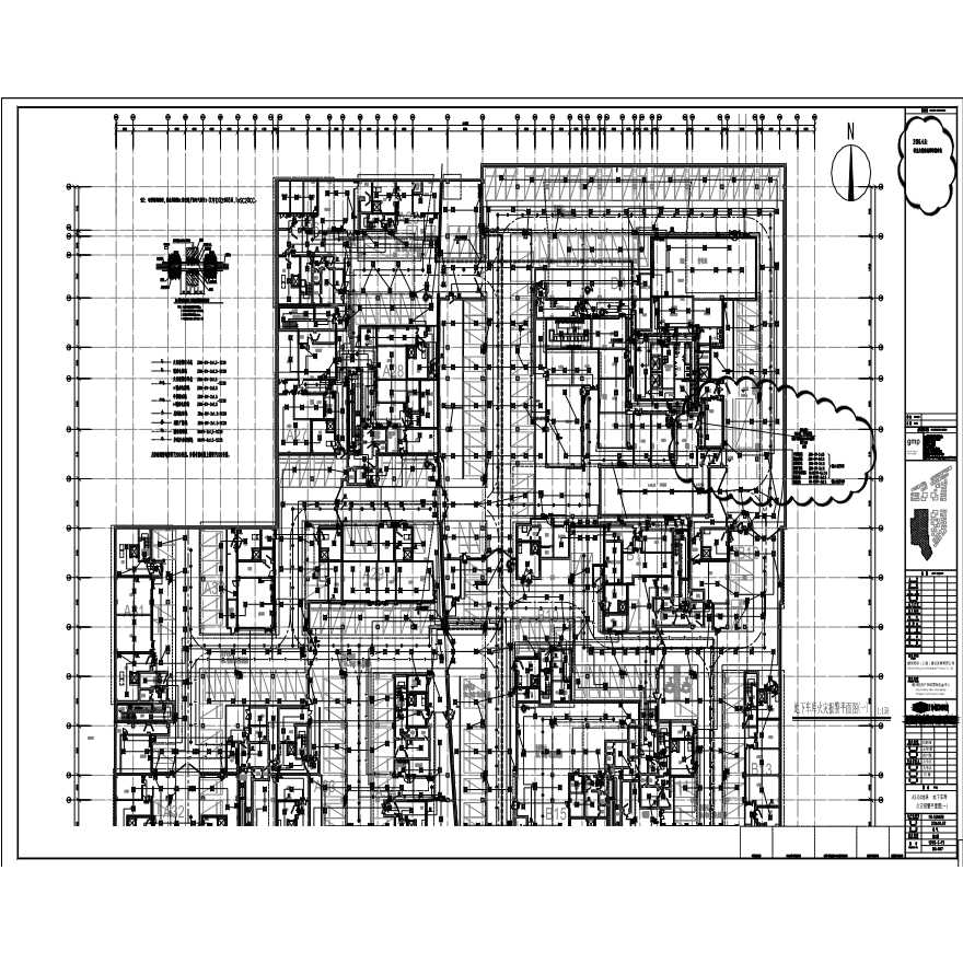DQ- 007-A3-04 地块地下车库火灾报警平面图 ( 一 ).pdf-图一