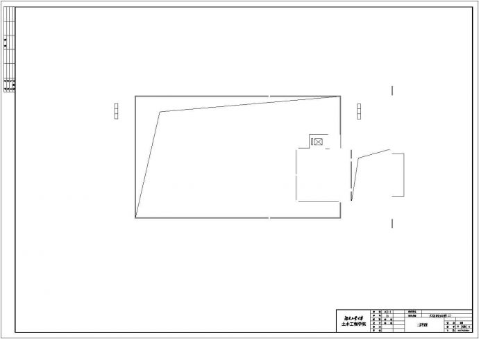 办公楼设计_【6层】商业办公楼全套设计cad图纸(6543平，含计算书、施工组织设计、建筑图，结构图)_图1