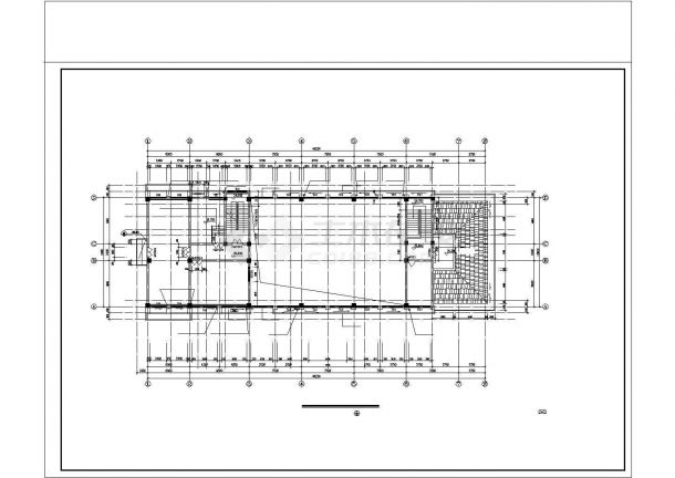 机关办公大楼建筑施工图,包含平立剖,设计详实,供设计师参考5分1100