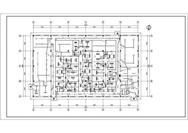 某药厂电气设计CAD完整详细平面图-图一