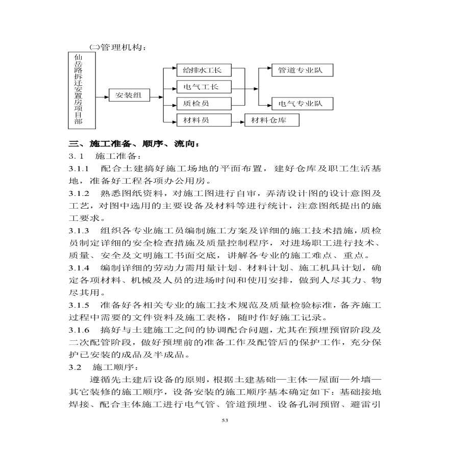 某世纪嘉园安装施工组织设计-图二