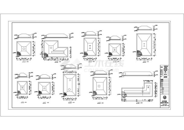 汽贸城二层钢结构CAD方案参考平面图-图一