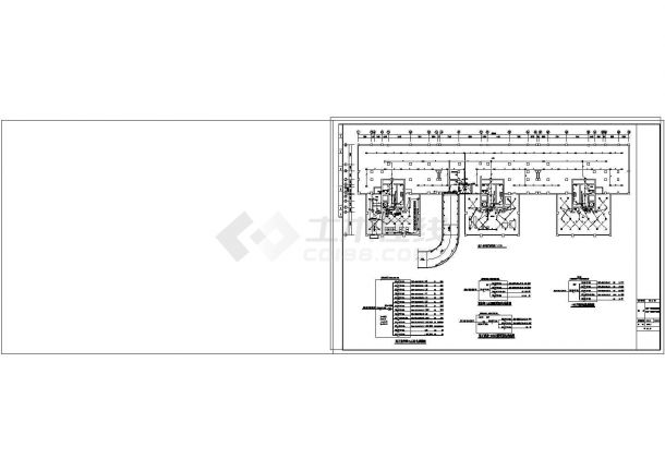 某一类高层综合建筑全套电施设计CAD参考图-图二