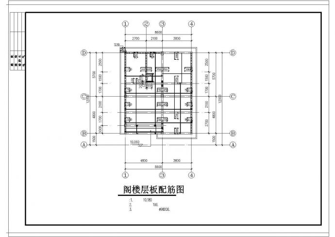 某3层别墅全套建筑结构cad设计图_图1