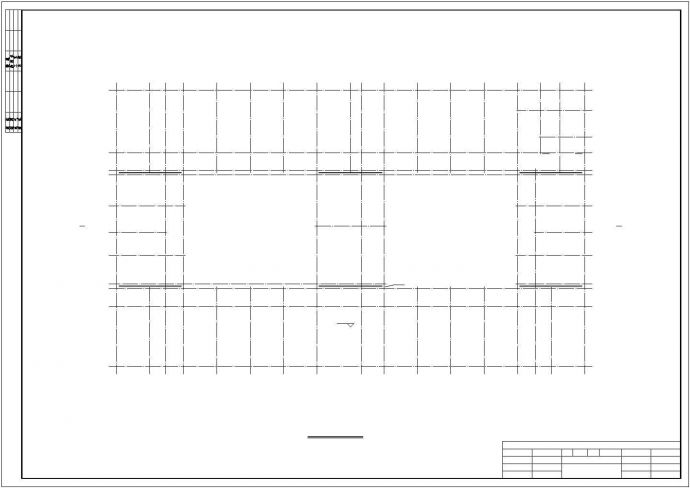 烟台市通世路某中学7260平米4层混凝土框架教学楼建筑设计CAD图纸_图1