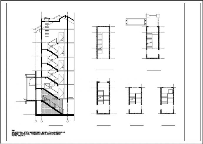 厂房设计_某单层钢结构厂房全套CAD建筑施工图纸_图1