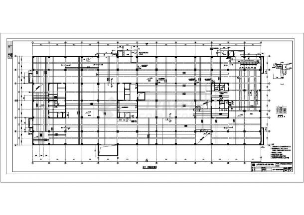 中国气象科技大厦结构设计施工图-图一