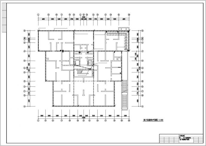 某三十层住宅电气CAD设计图_图1