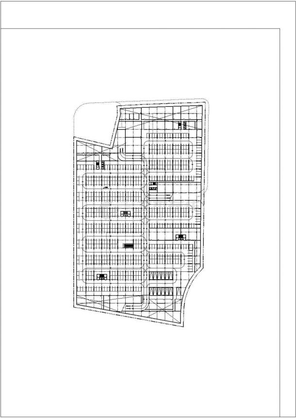 【苏州】某项目景观设施全套施工设计cad图（含总平面图）-图二