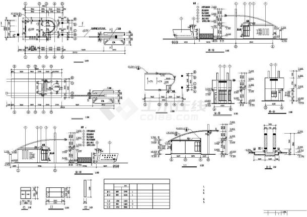 传达室建筑CAD方案参考平面图-图一