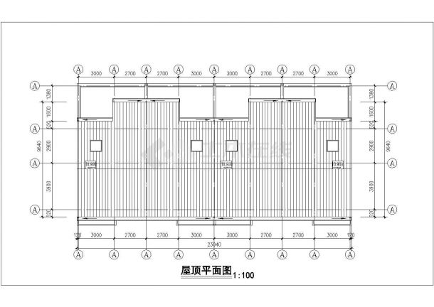 滁州市某小区3层砖混结构住宅楼设计CAD图纸（含车库和夹层）-图一