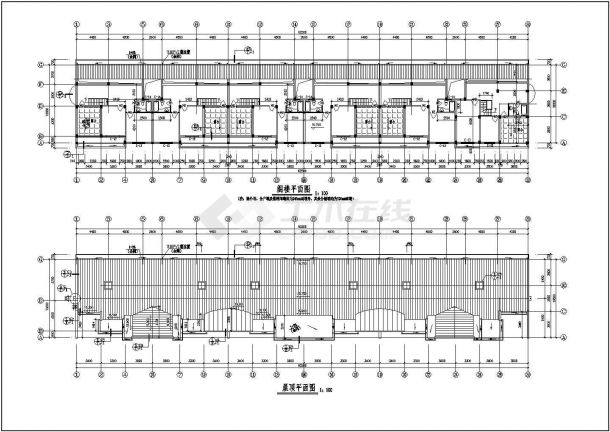某城市新象花园A1栋商住楼建筑工程设计cad图（含设计说明）-图一